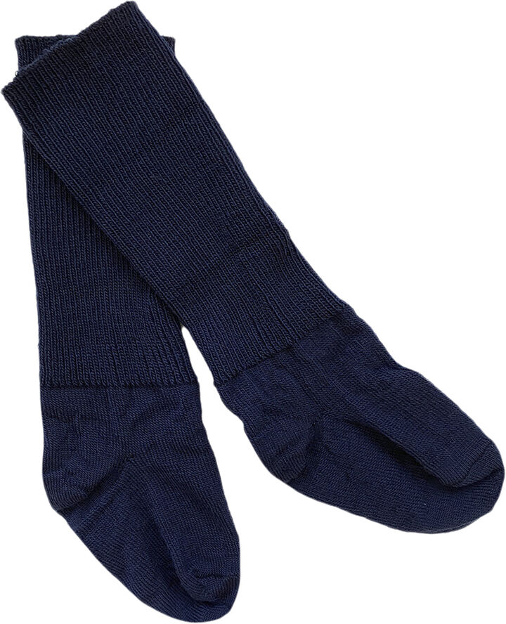 GoBabyGo Non-Slip socks in Merino Wool LV Midnight blue