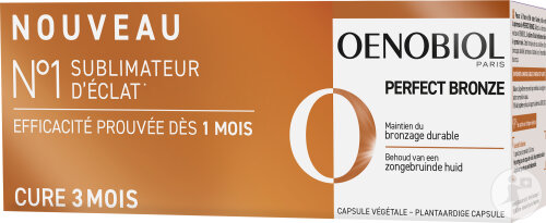 Oenobiol Perfect Bronze Maintien Du Bronzage Durable 3x30 Gélules Végétales