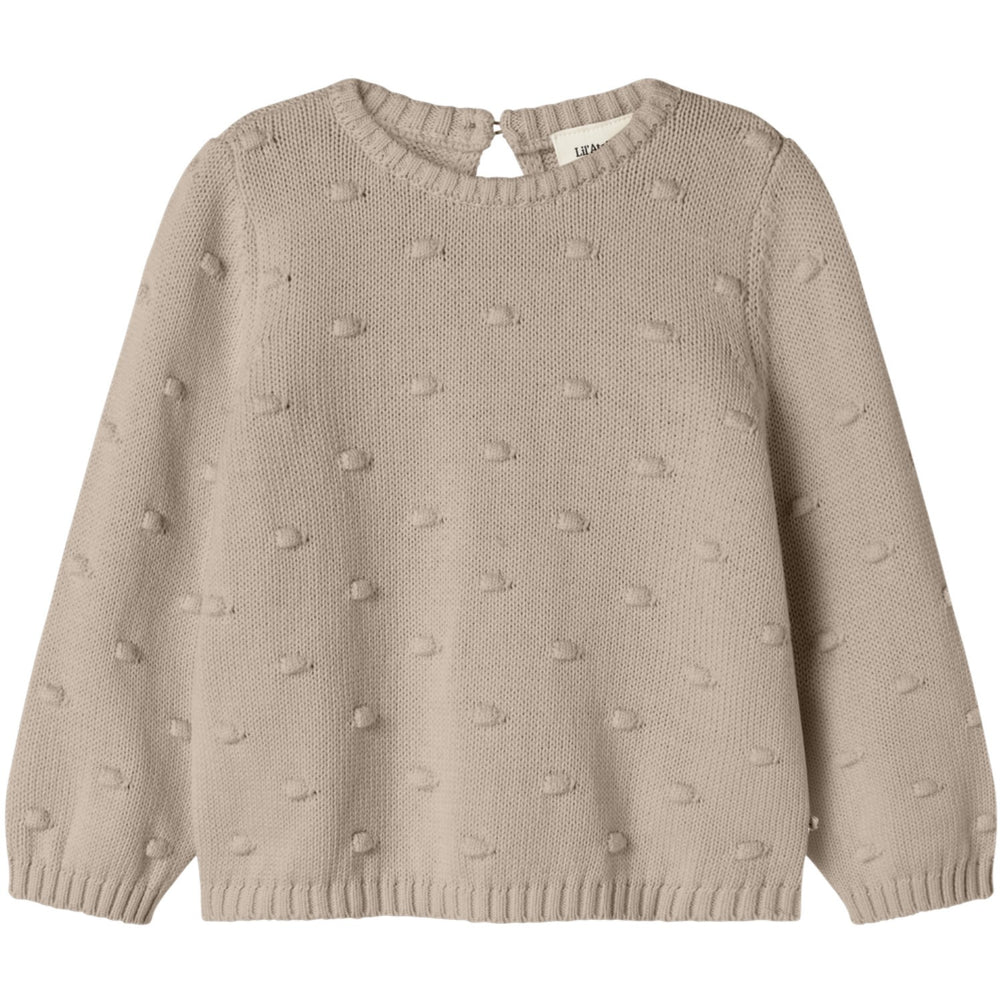 Køb Lil'Atelier Oxford Tan Nmngable Ls Loose Strik Lil