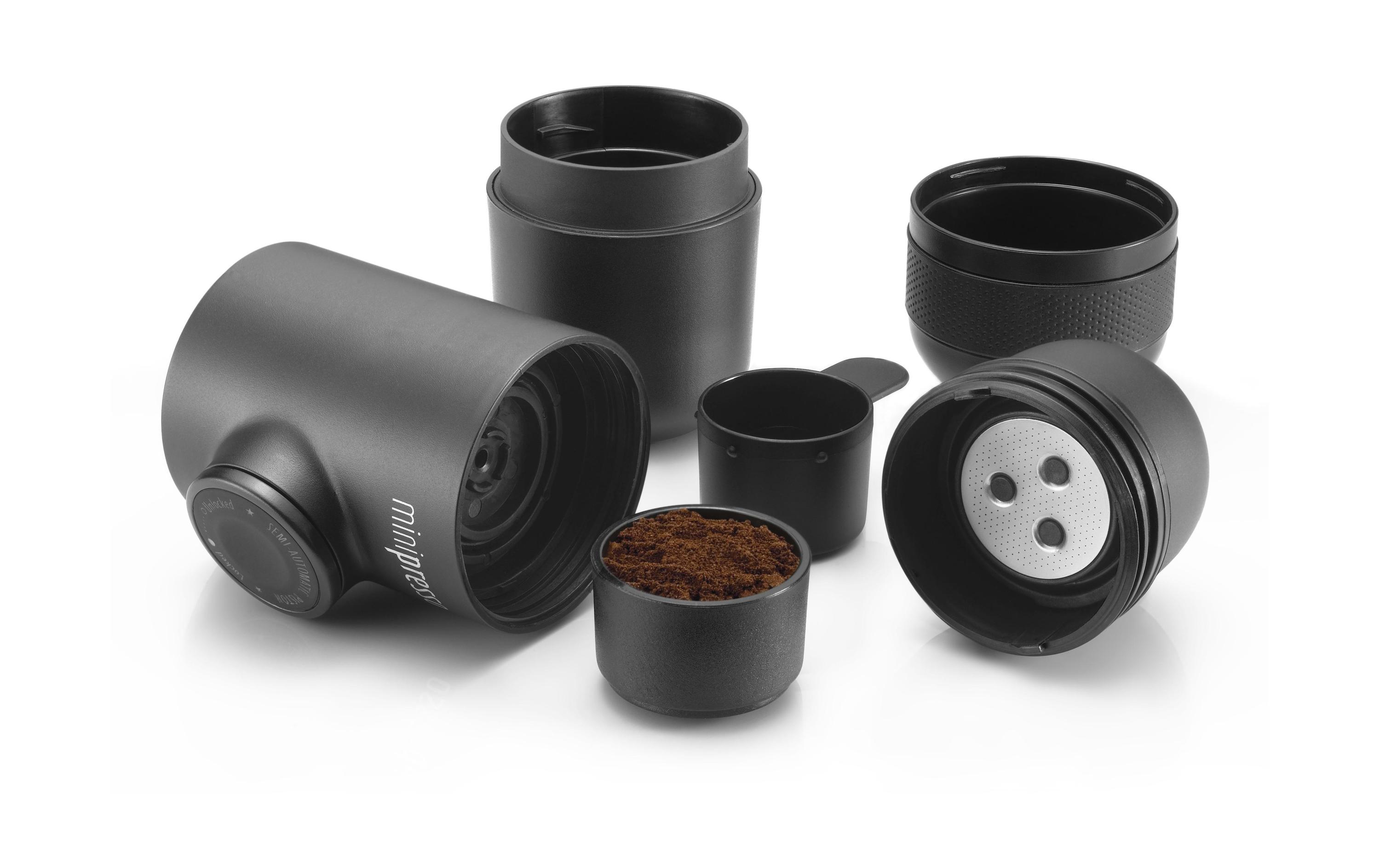 Reisekaffeemaschine Minipresso GR Kaffee gemahlenWacaco Minipresso Ground