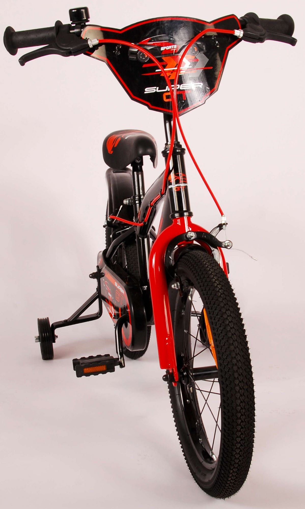 TPFSports Super GT Kinderfahrrad - Jungen - 16 Zoll - Rücktritt + Handbremse - Blau