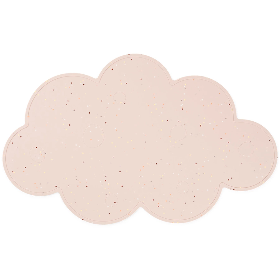 Done by Deer™ Tisch-Set Silikon in Confetti Rosa
