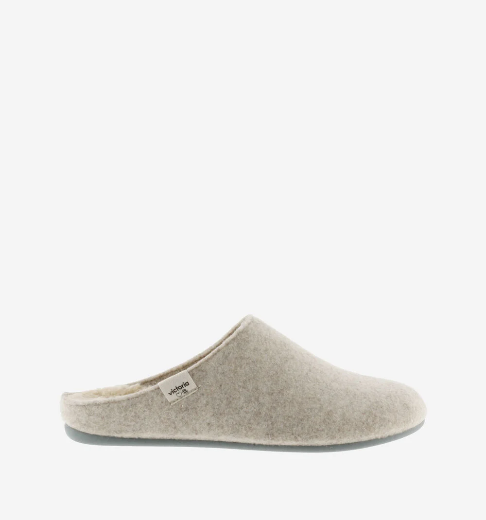 NORTE FELT SLIPPERSBEIGE