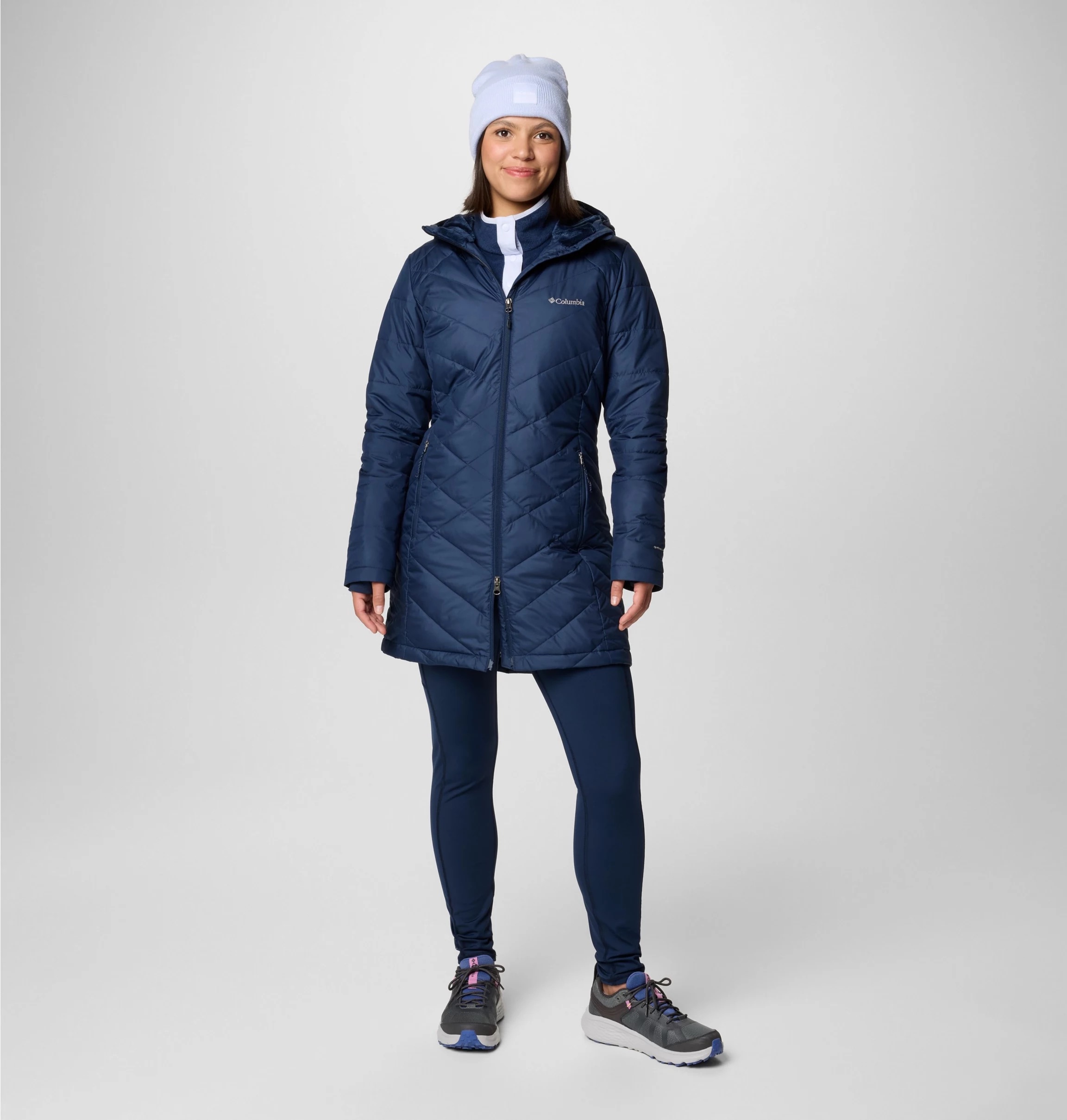 Columbia Steppmantel »HEAVENLY LONG HOODED JACKET«, 1 Stk.