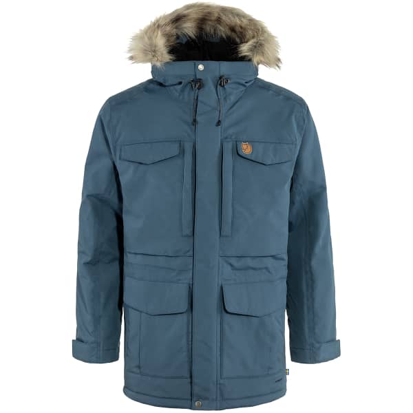 Veste FJALLRAVEN NUUK PARKA M MOUNTAIN BLUE
