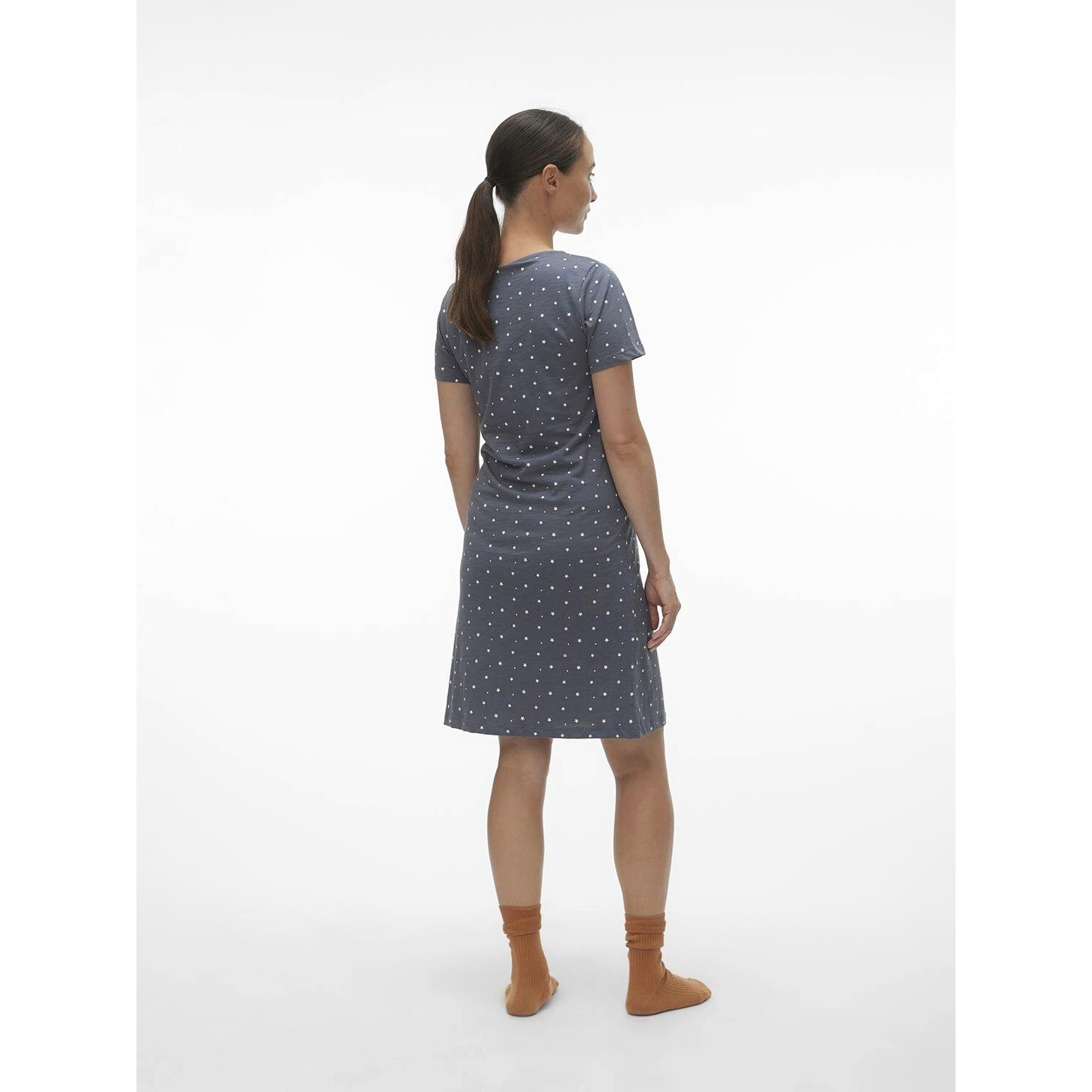 MAMALICIOUS® Umstands- und Still-Nachthemd Mira blau