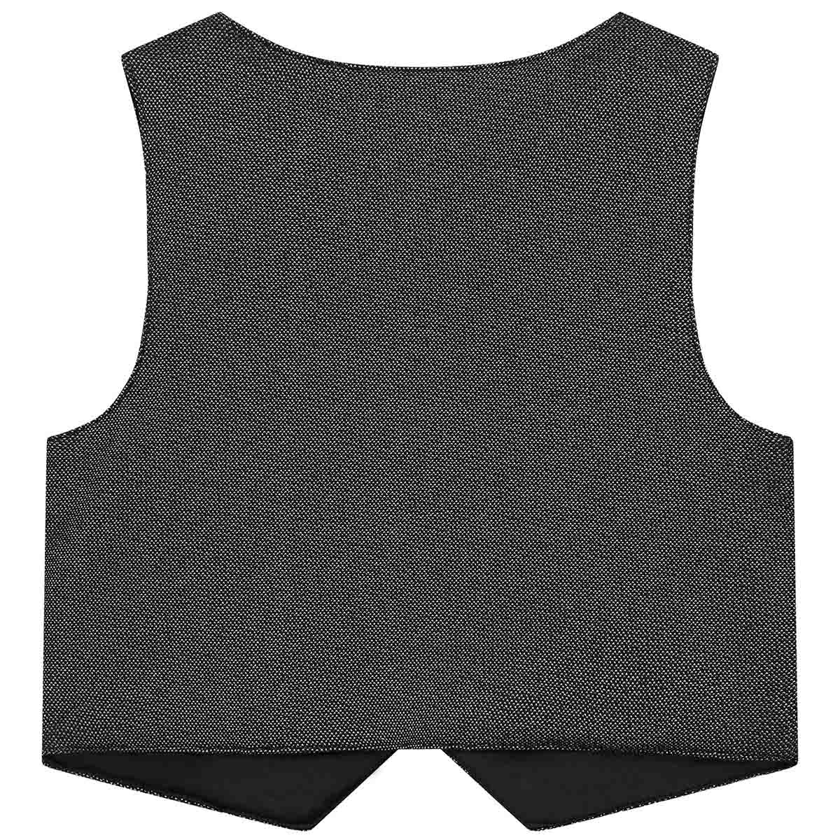 Prénatal baby gilet mouwloos effen grijs
