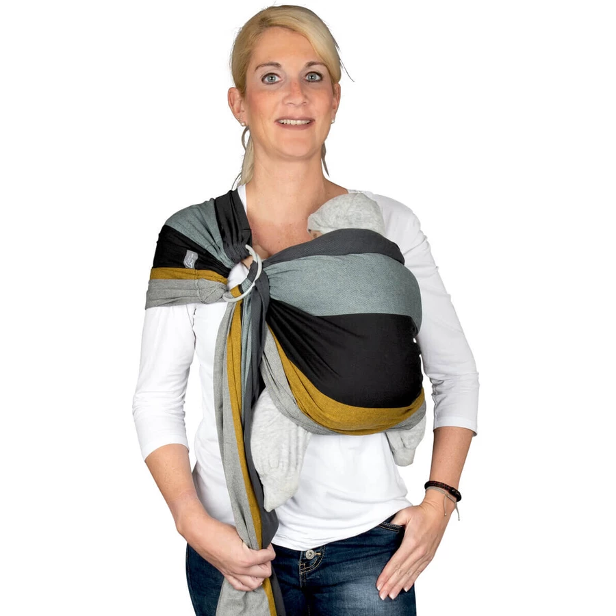 Hoppediz Babytragetuch Ring-Sling Gent
