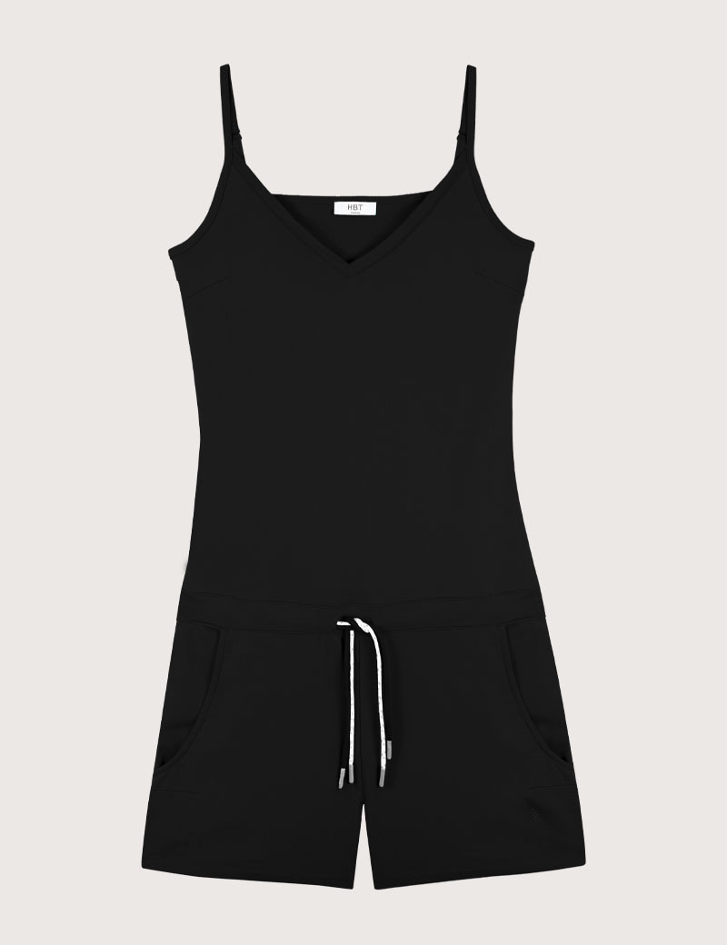 HBT BASICS POP | DONNA COMBINAISON SHORT NOIRE