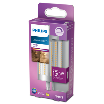 Philips LED staaflamp R7S 150W 118mm dimbaar