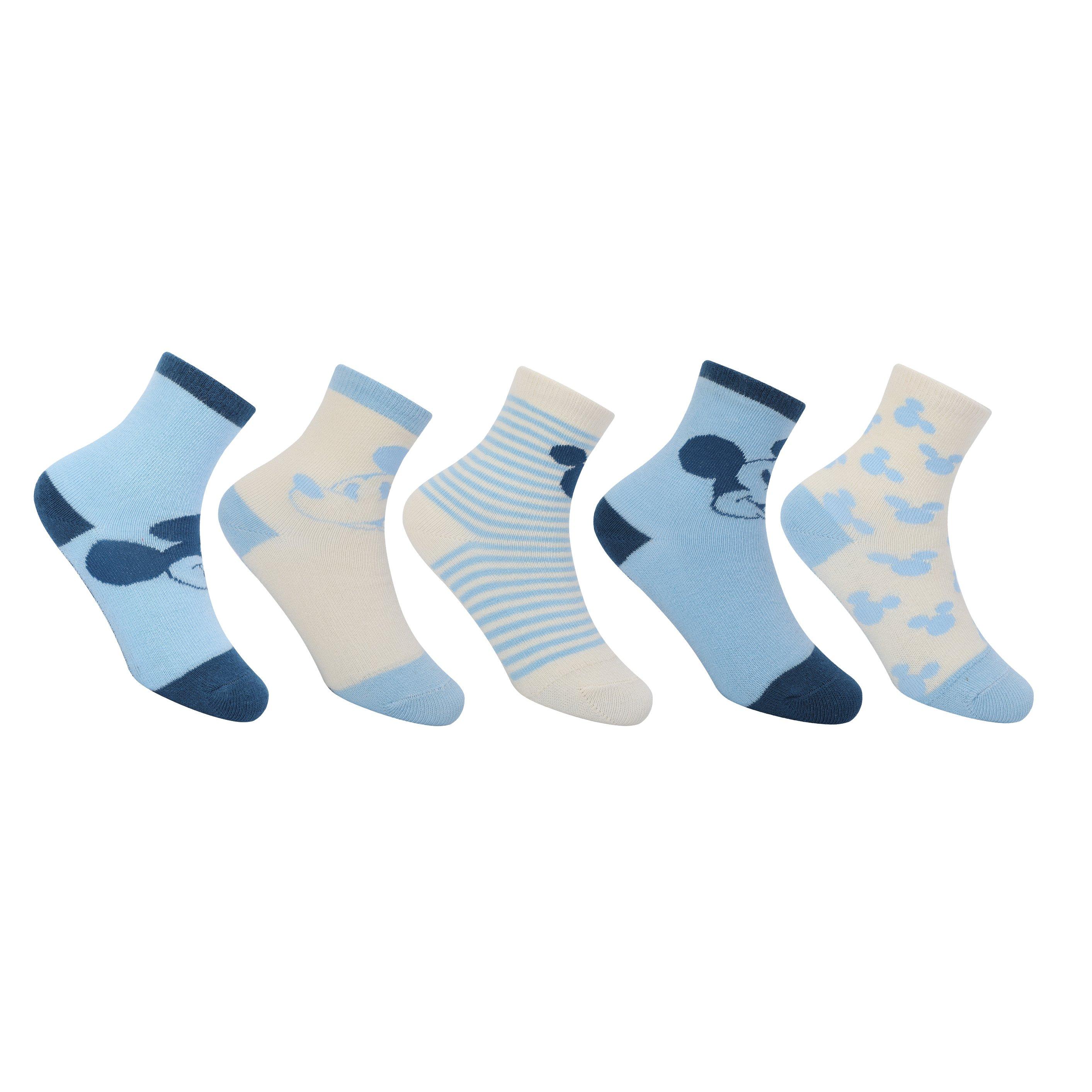 Character Crew Sock 5pk Baby