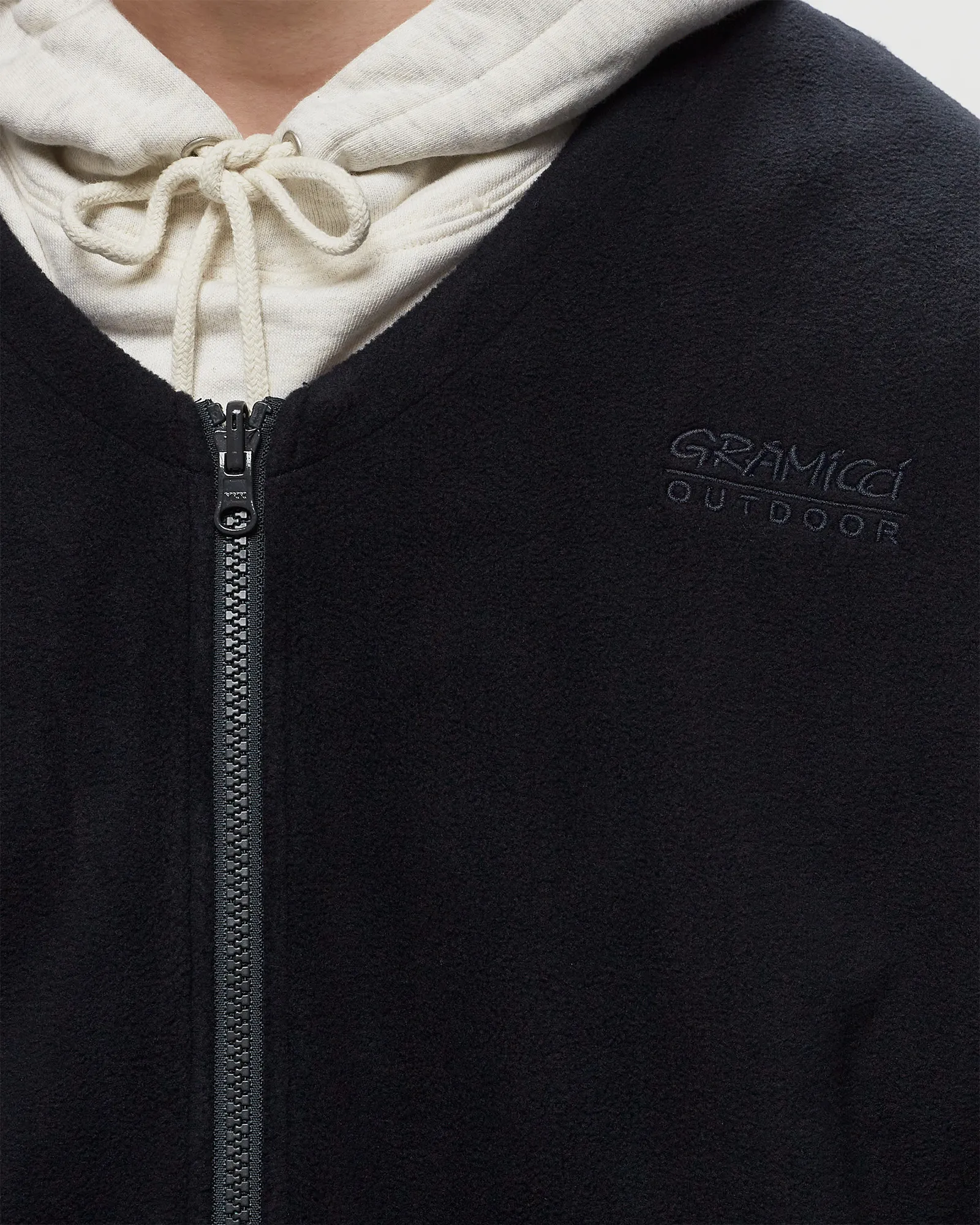Gramicci REVERSIBLE FLEECE CARDIGAN