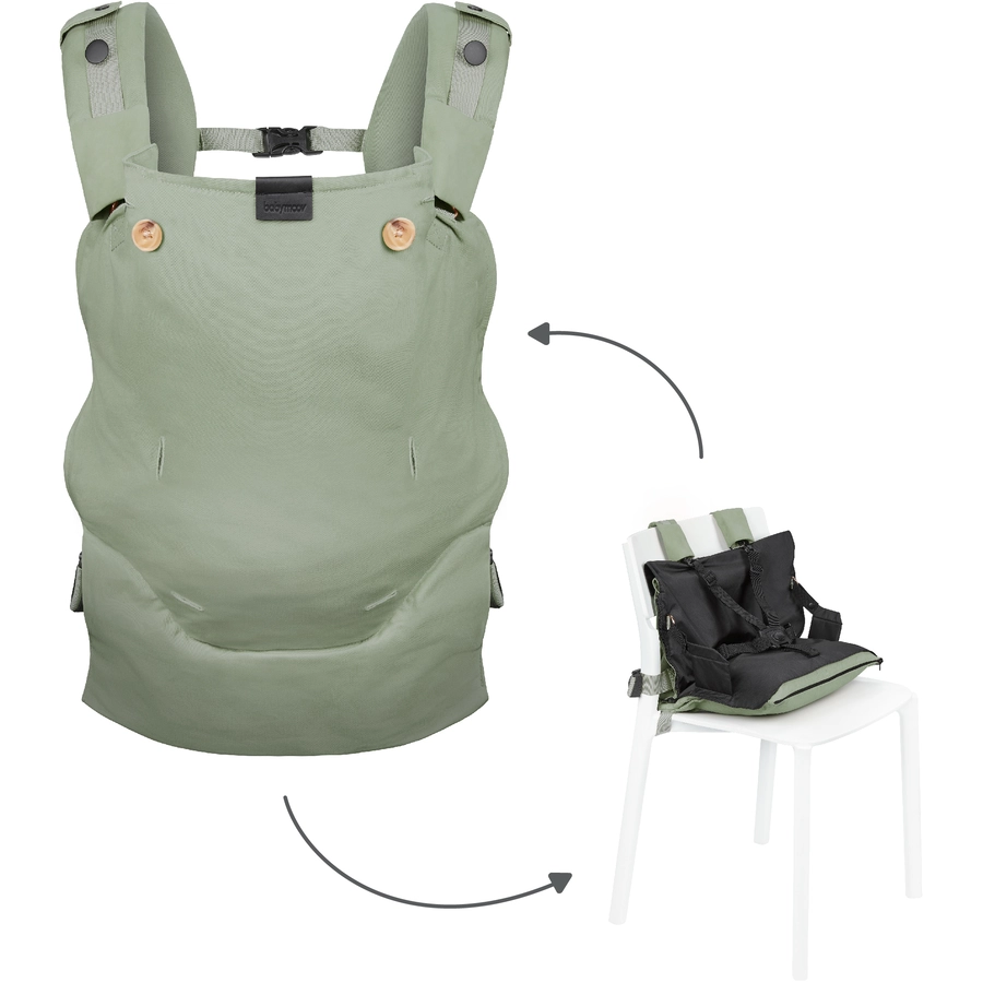 babymoov Babytrage Moov & Boost Sage Green