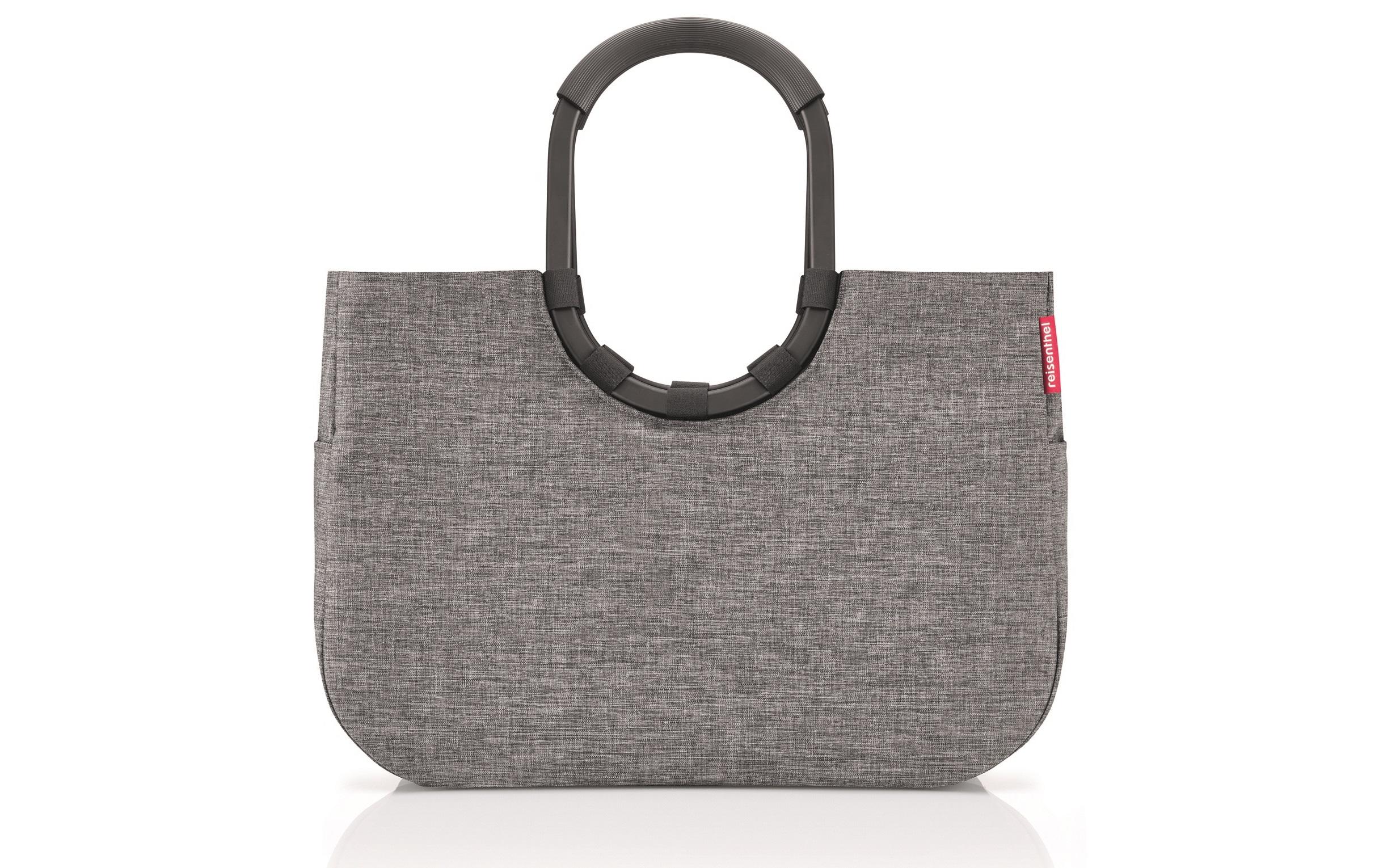 Einkaufskorb Loopshopper L Twist SilverEinkaufstasche