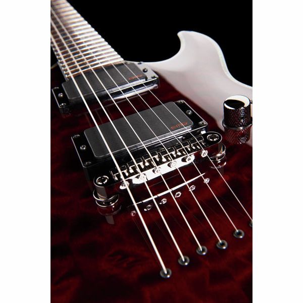 Schecter C-1 Hellraiser E-Gitarre schwarz/rot