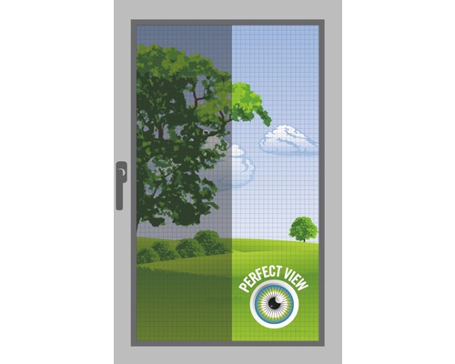 Insectenhor Windhager EXPERT schuifdeur antraciet 120x240 cm