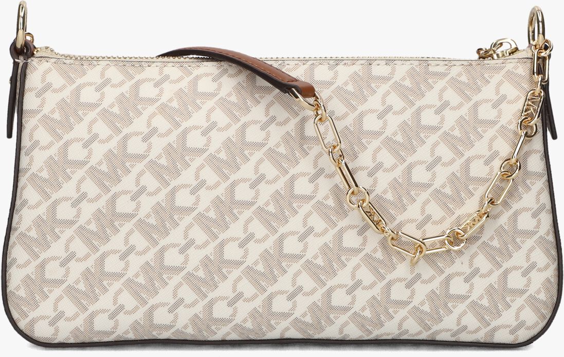 MICHAEL KORS beige michael kors schoudertas md chain pouchette