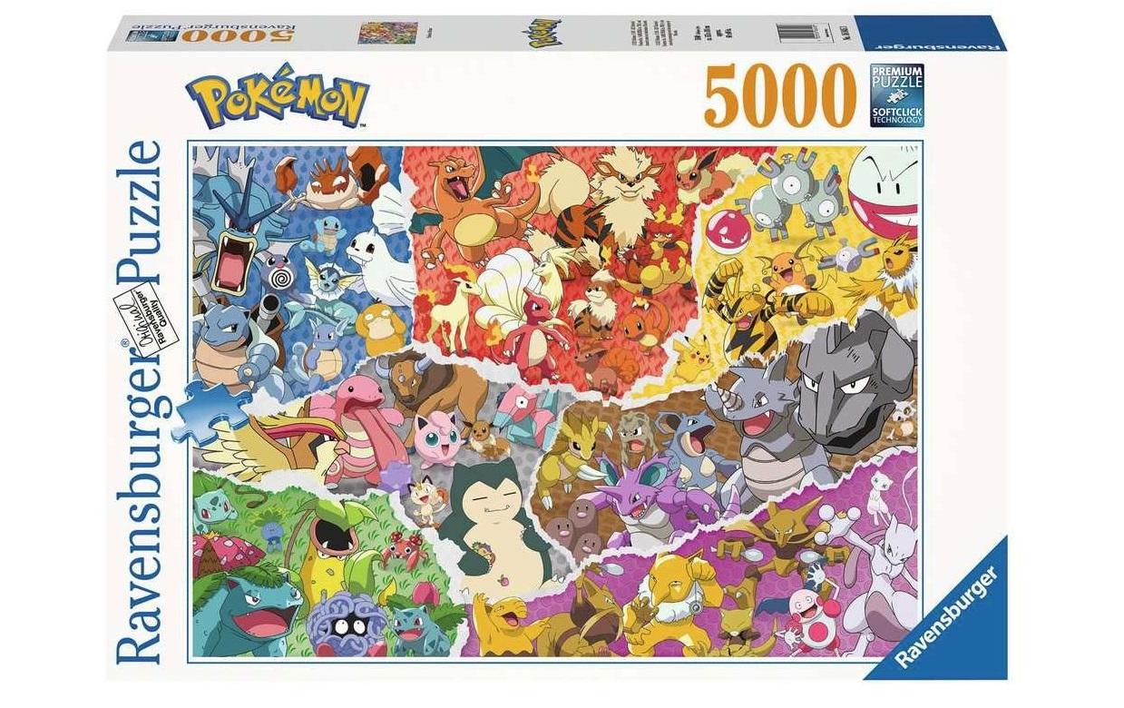 Puzzle Pokémon AllstarsKlassisches Puzzle mit Premium Qualität