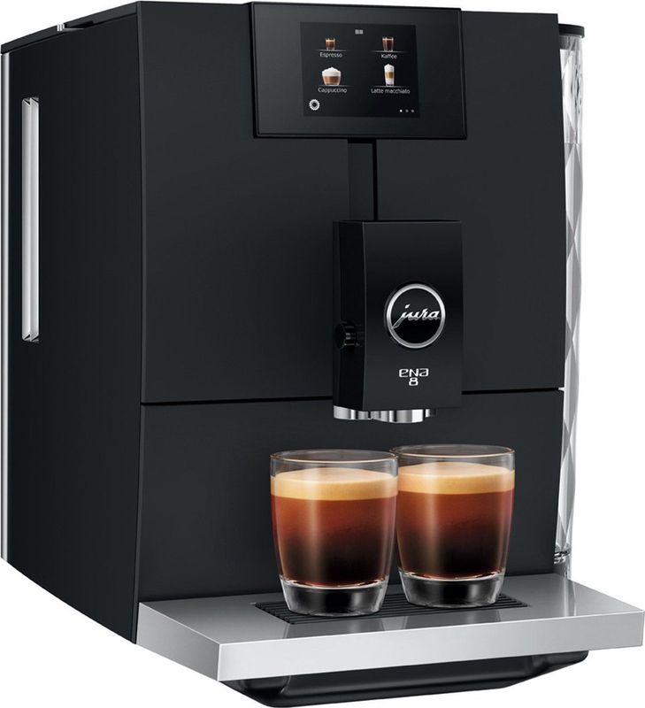 Jura - Ena 8 - Koffiezetapparaat - Metropolitan Black - Volautomatisch