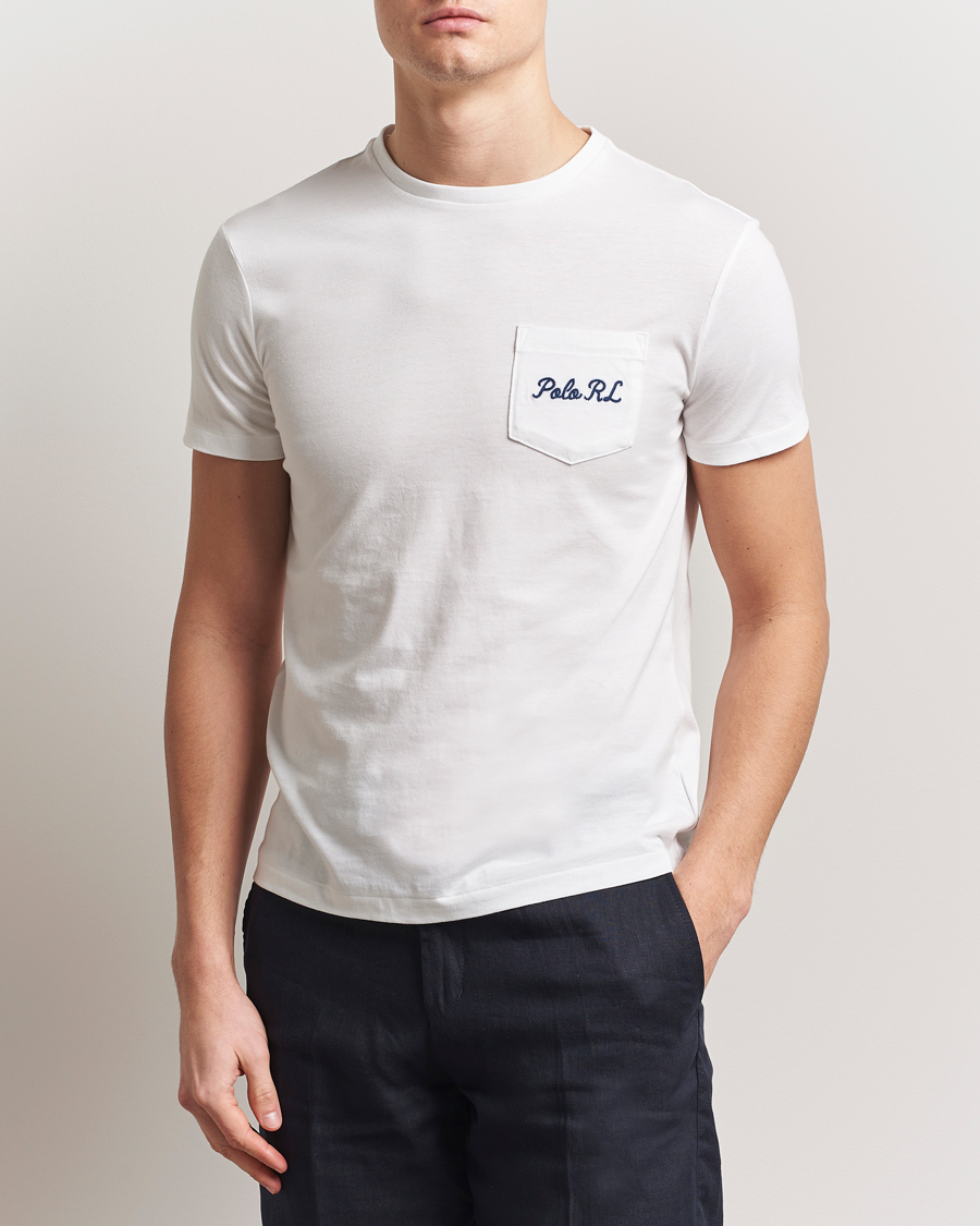 Polo Ralph Lauren Iconic Bear Crew Neck T-Shirt White
