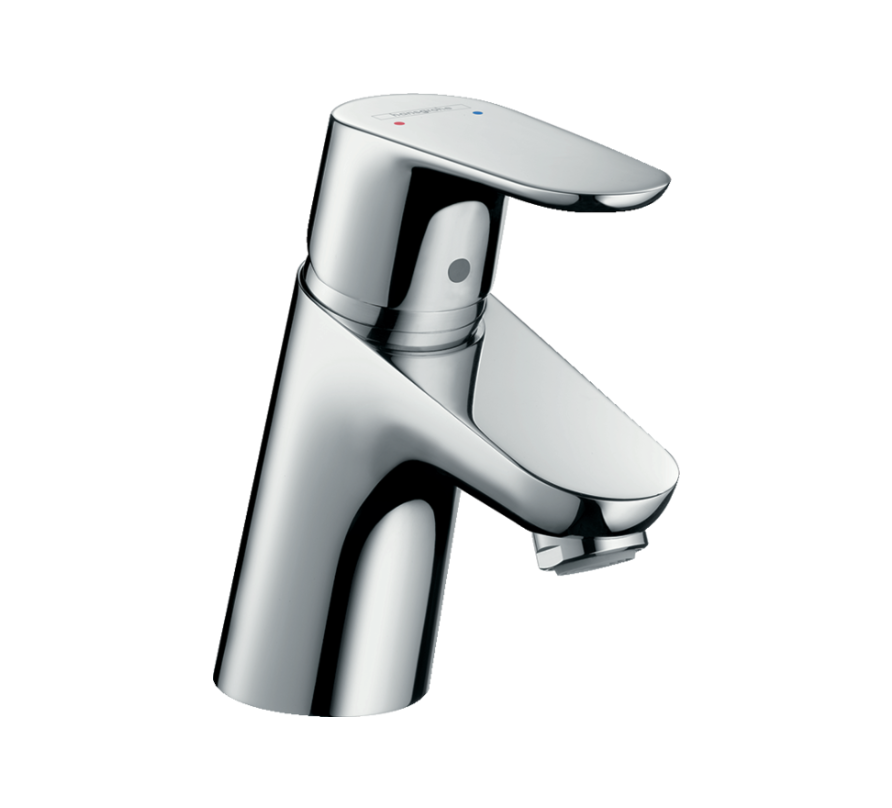 Hansgrohe Focus E2 wastafelkraan met ketting chroom