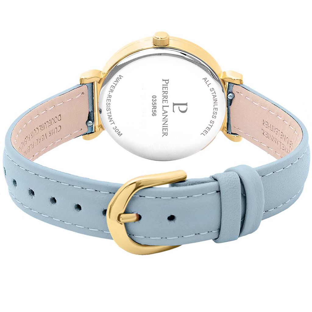 Montre Pierre Lannier Ligne Pure Bleu