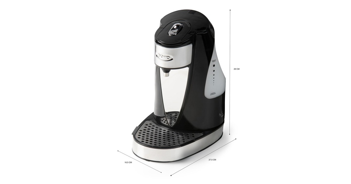 DomoWaterkoker 'My Tea' DO482WK  (Zwart, 1,5 Liter)