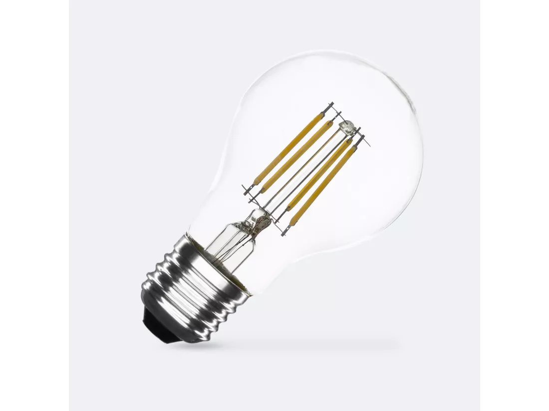 Ampoule LED Filament E27 6W 720 lm Dimmable A60 No Flicker 4000K Blanc neutre