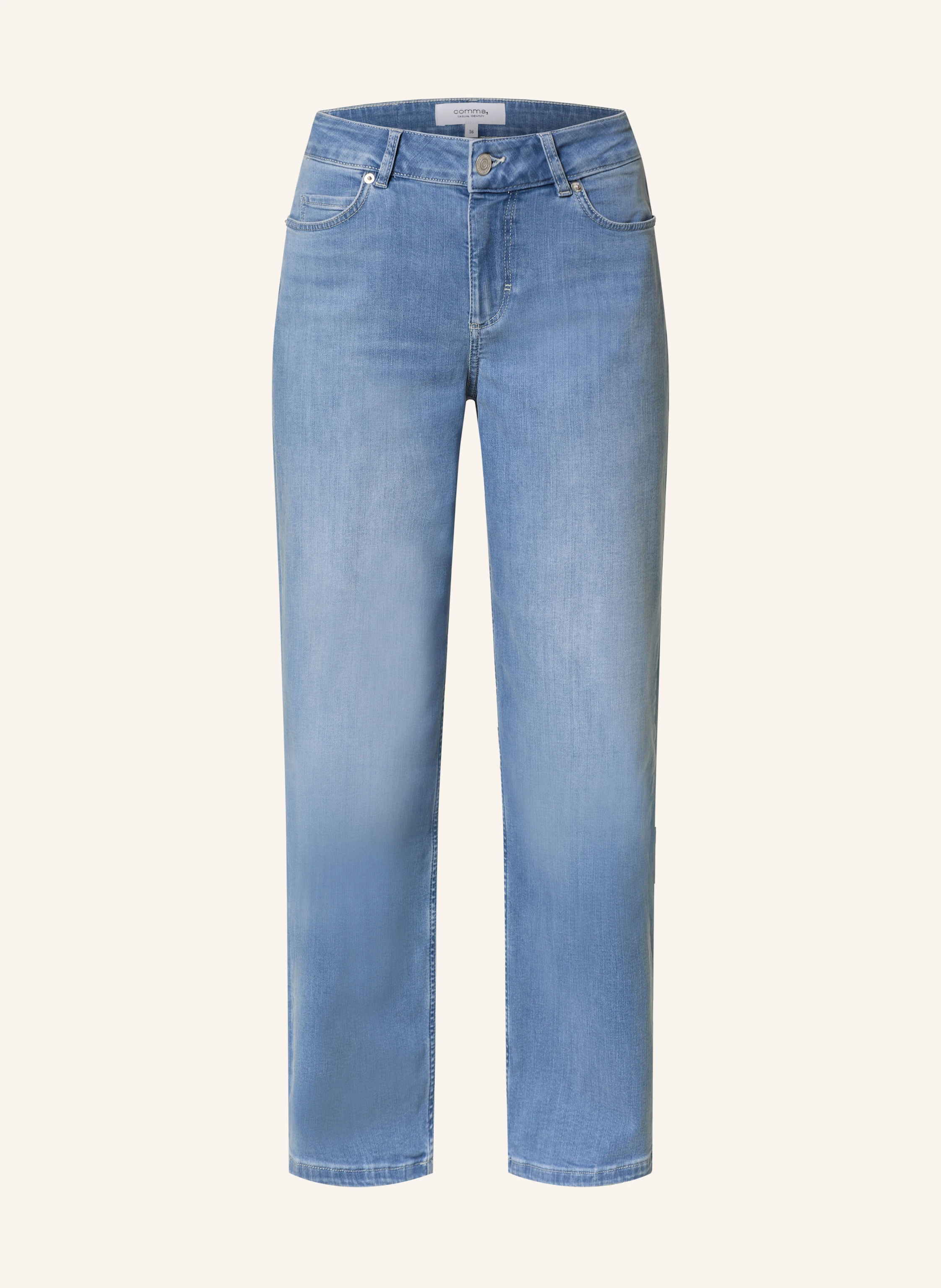 comma casual identity Straight Jeans