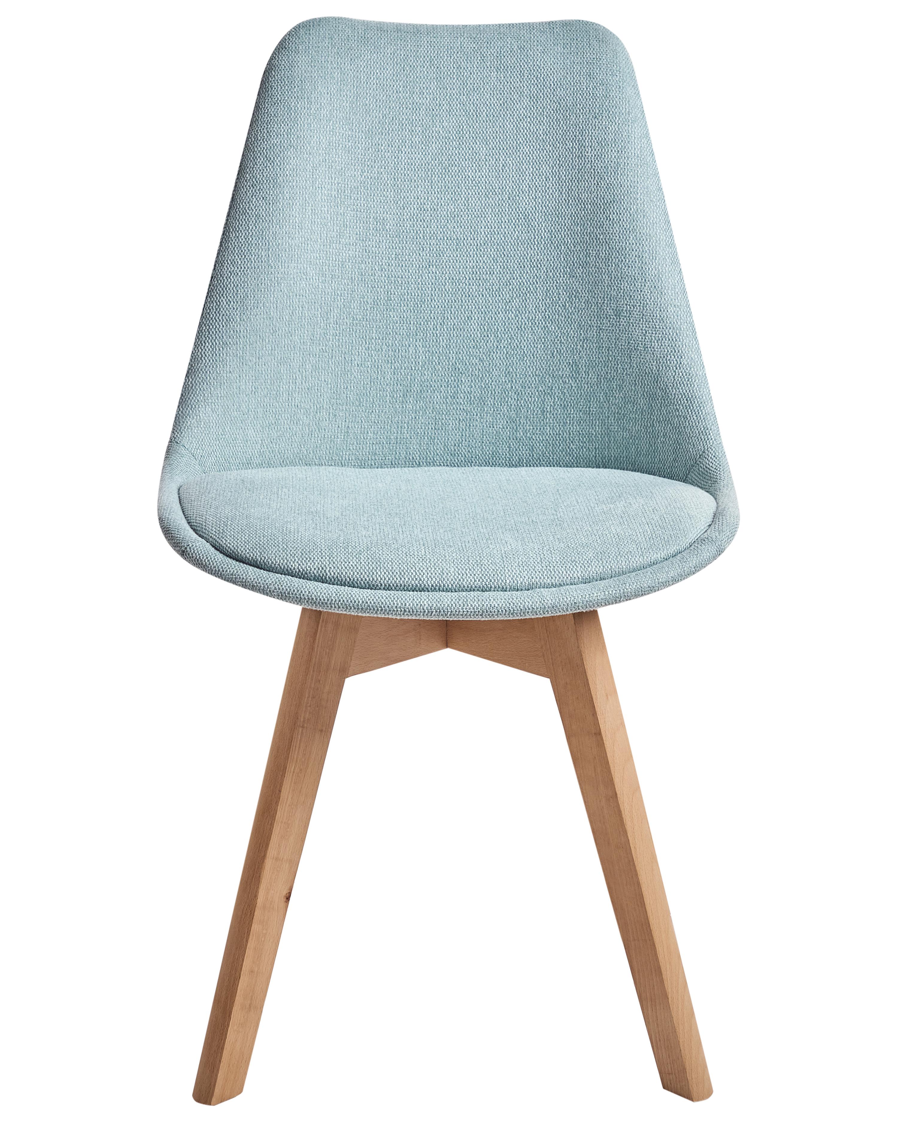 Set van 2 eetkamerstoelen DAKOTA II Stof Mintgroen
