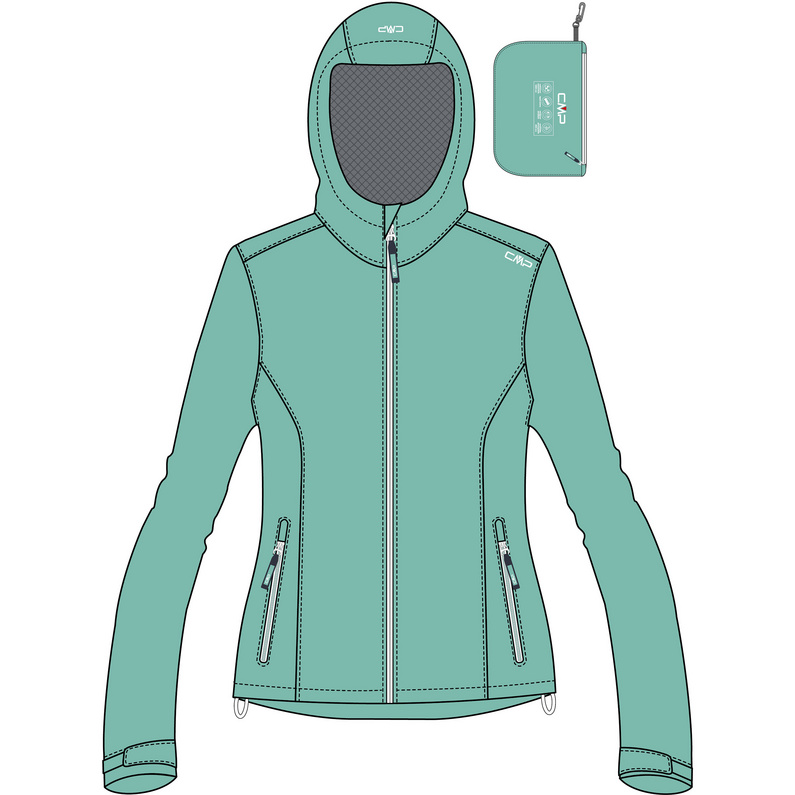 CMP Kinder Rain Hoodie Jacke