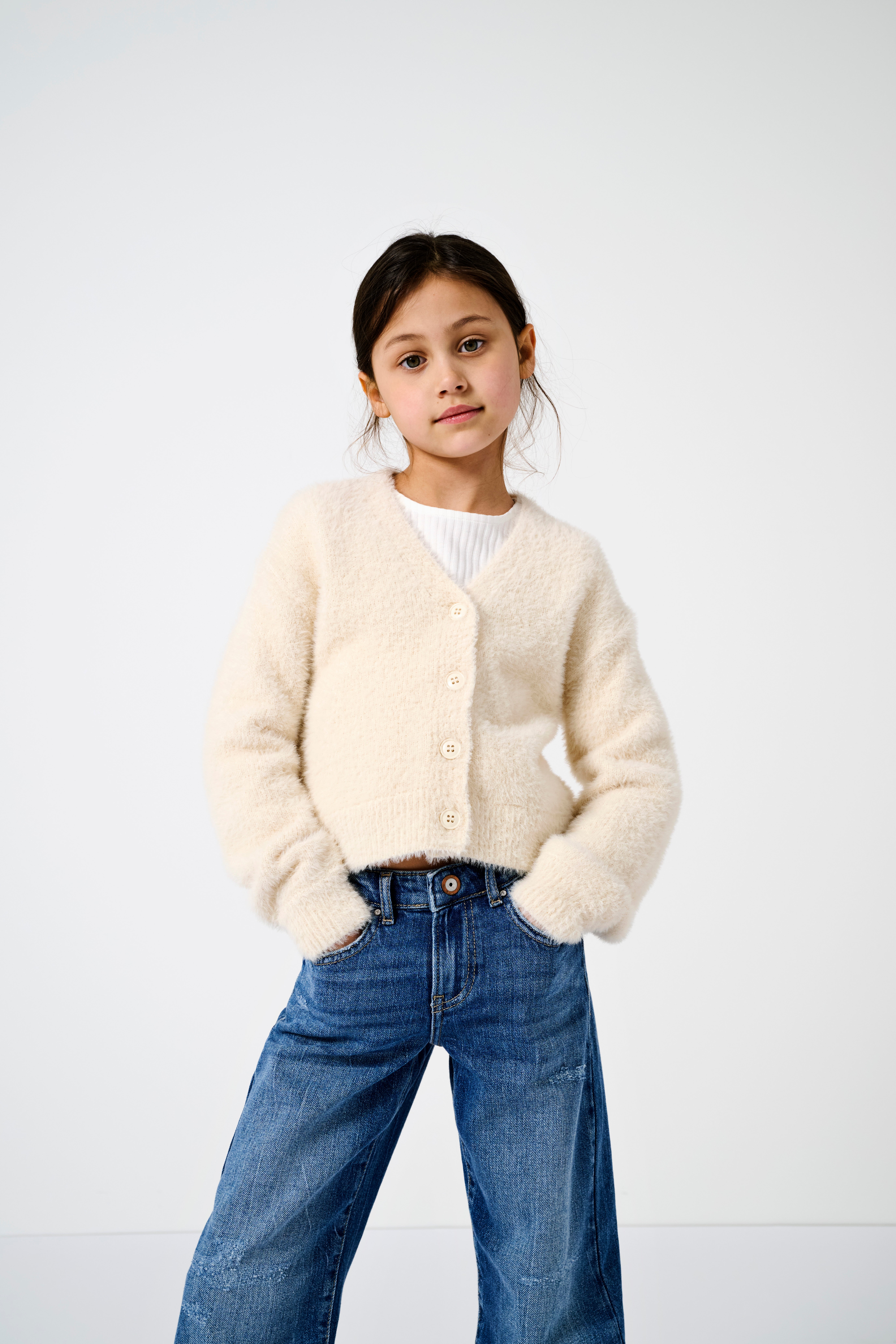 KOGPIUMO Strickjacke Whitecap Gray