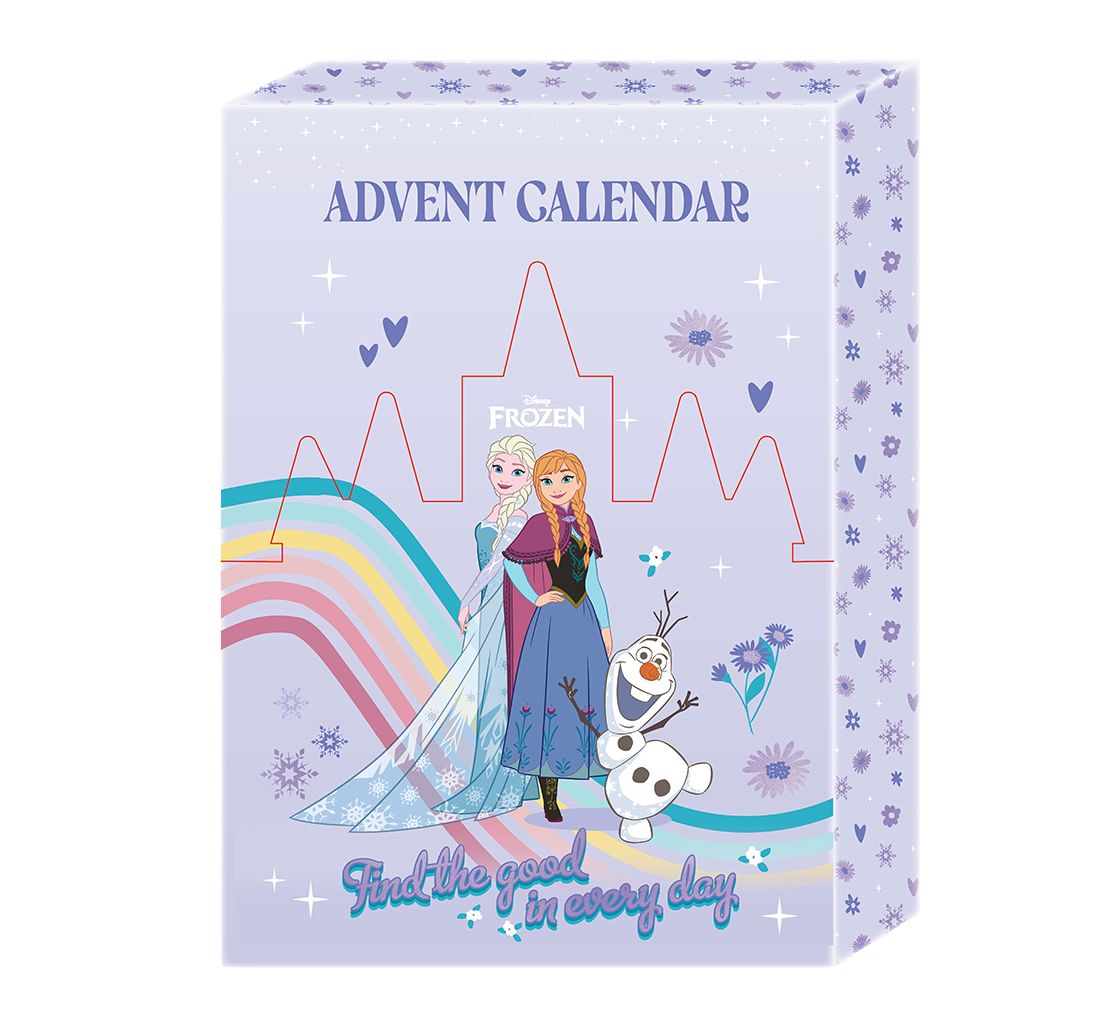 Adventskalendar 24pcs Kosmetikk Frozen The Great Outdoors