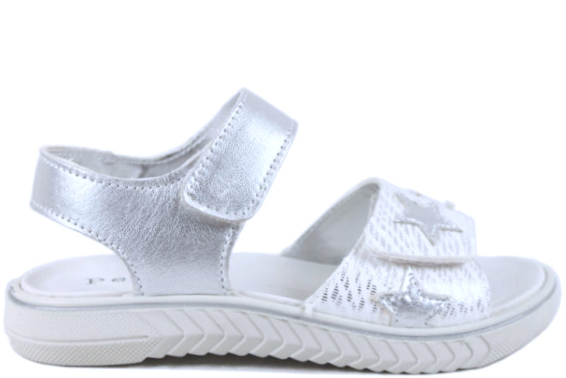 PEPPER HVID GLAT SKIND SANDAL