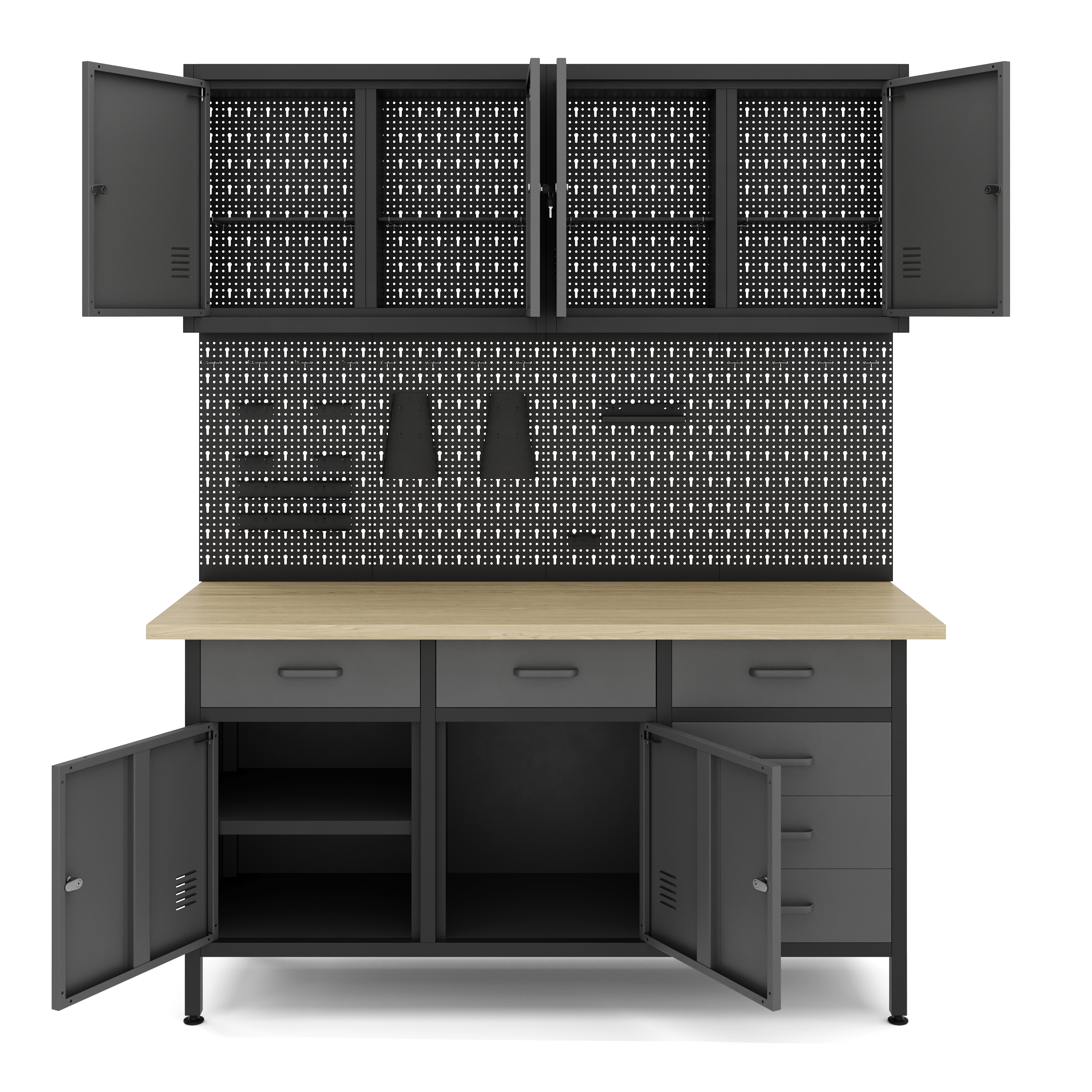 Werkstatt Set 5-teilig 160 cm