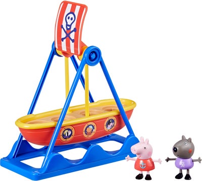 Hasbro Peppa Gris Lekesett Sjørøverkarusell med Figurer
