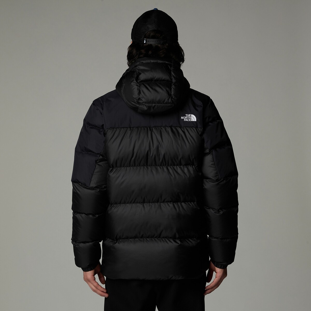 THE NORTH FACE<br>Jaqueta de plumas quente com capuz Diablo Down