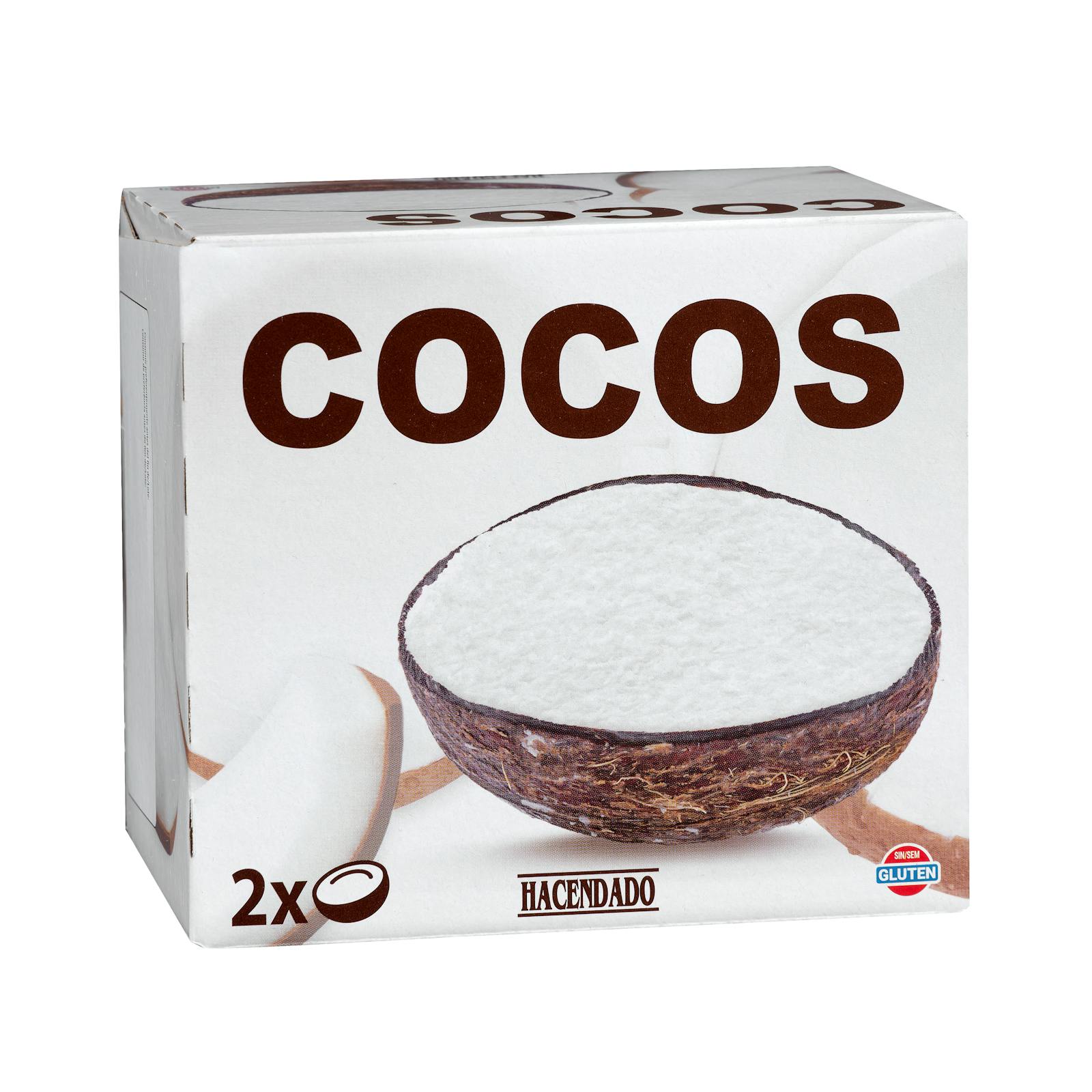 Demi-noix de coco surgelées Hacendado