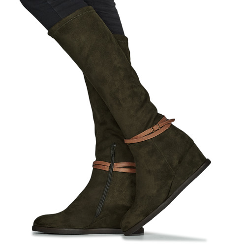 JB Martin - LOUVE - TOILE SUEDE STRETCH KAKI