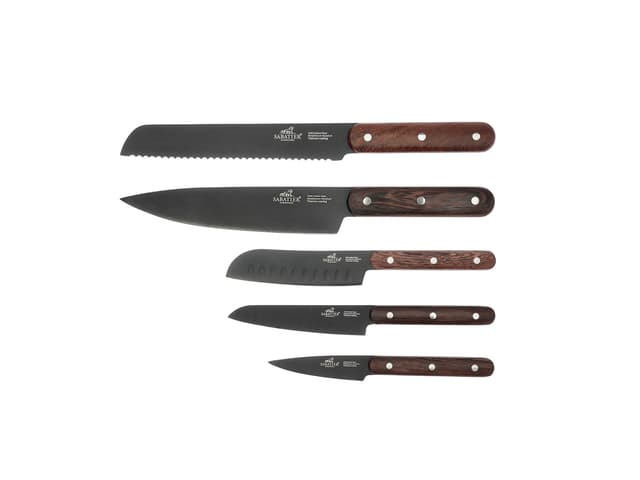 Lion Sabatier International Knivsæt Black/Wood