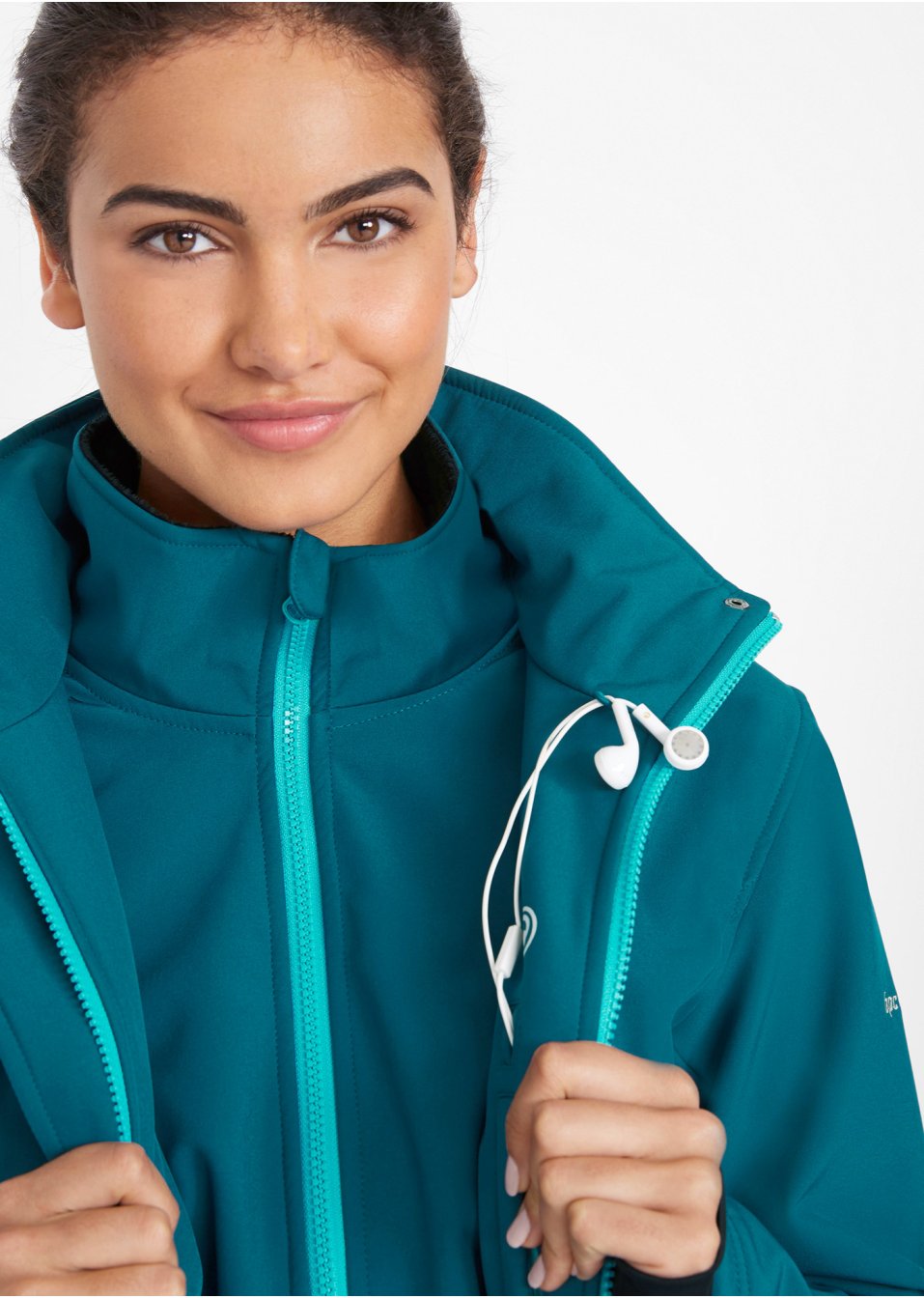 Veste softshell courte 2en1