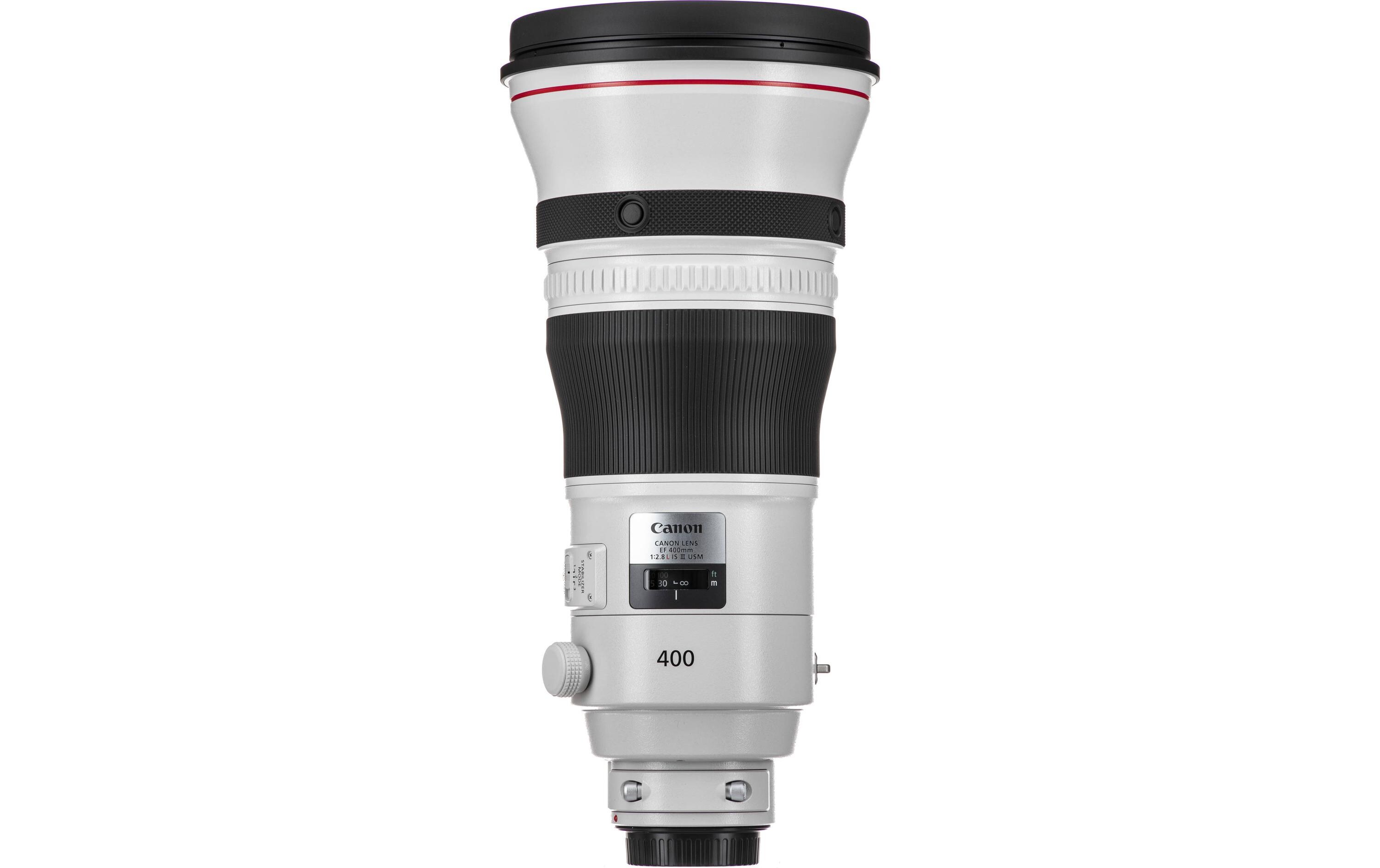 Festbrennweite EF 400mm F/2.8L IS III USM – Canon EF<br>Leichtes Super-Teleobjektiv für professionelle Aufnahmen
