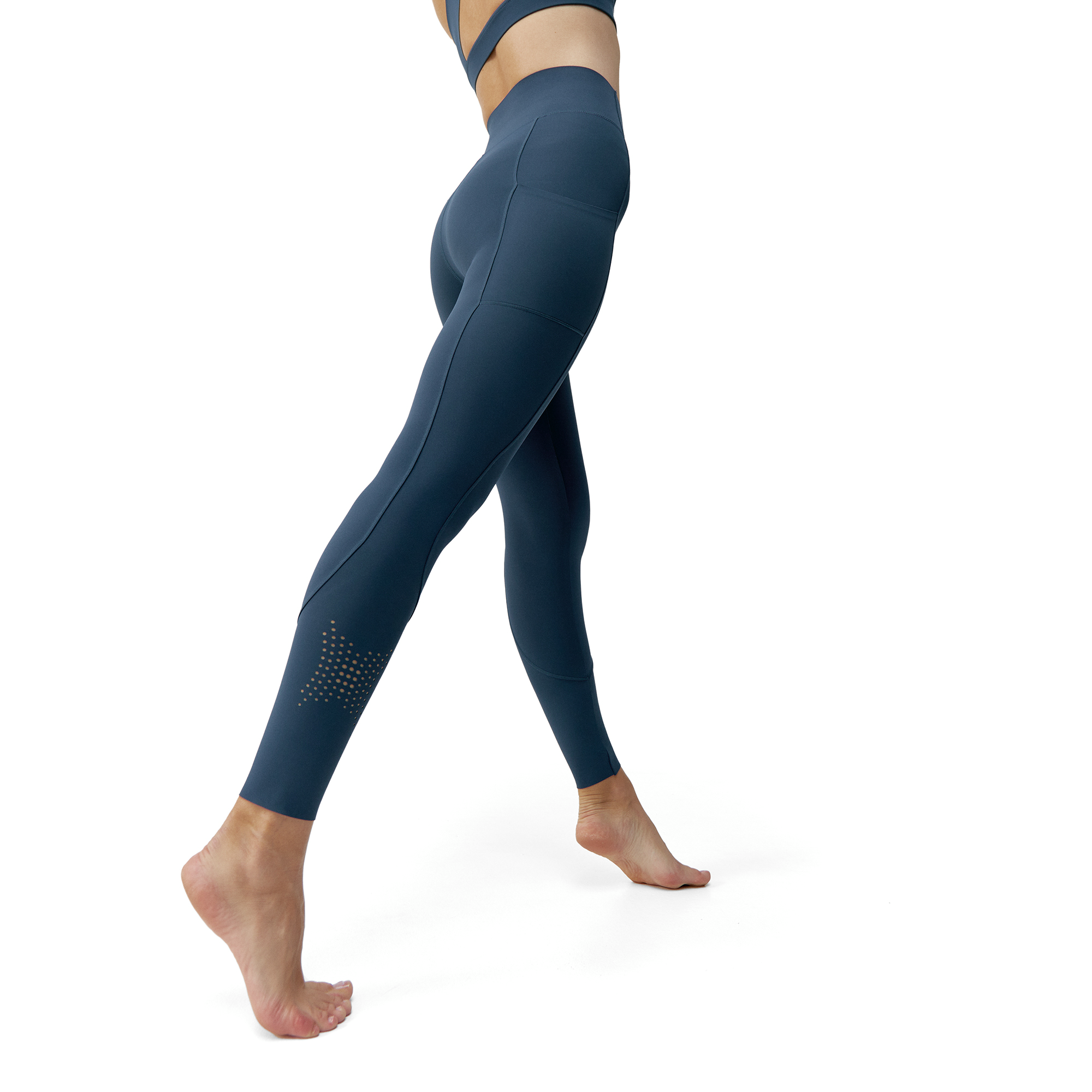 DENISE - Legging denise au design unique | Bleu