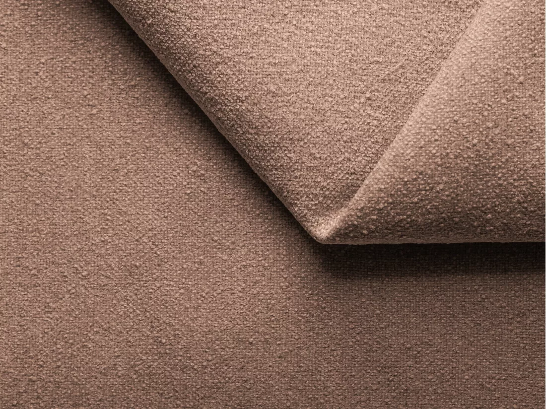 Fauteuil en Bouclé - rose sourd - AILANI