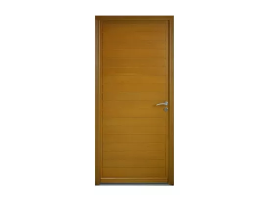 Porte D'Entrée Bois Pleine, Laura, H,215Xl,90 P,Gauche Côtes Tableau