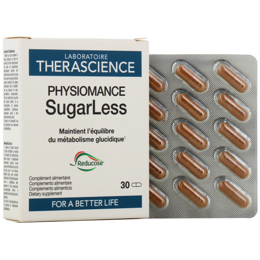 Therascience Physiomance Sugarless : contrôle de la glycémie