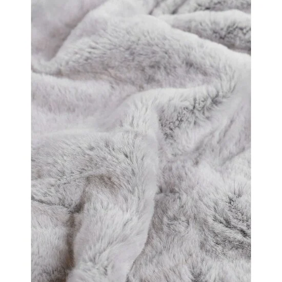Couverture promenade en Groloudoux® Mix & Match   Gris clair        de               Noukies
