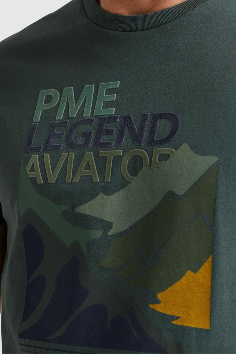 PME legend groene heren t-shirt