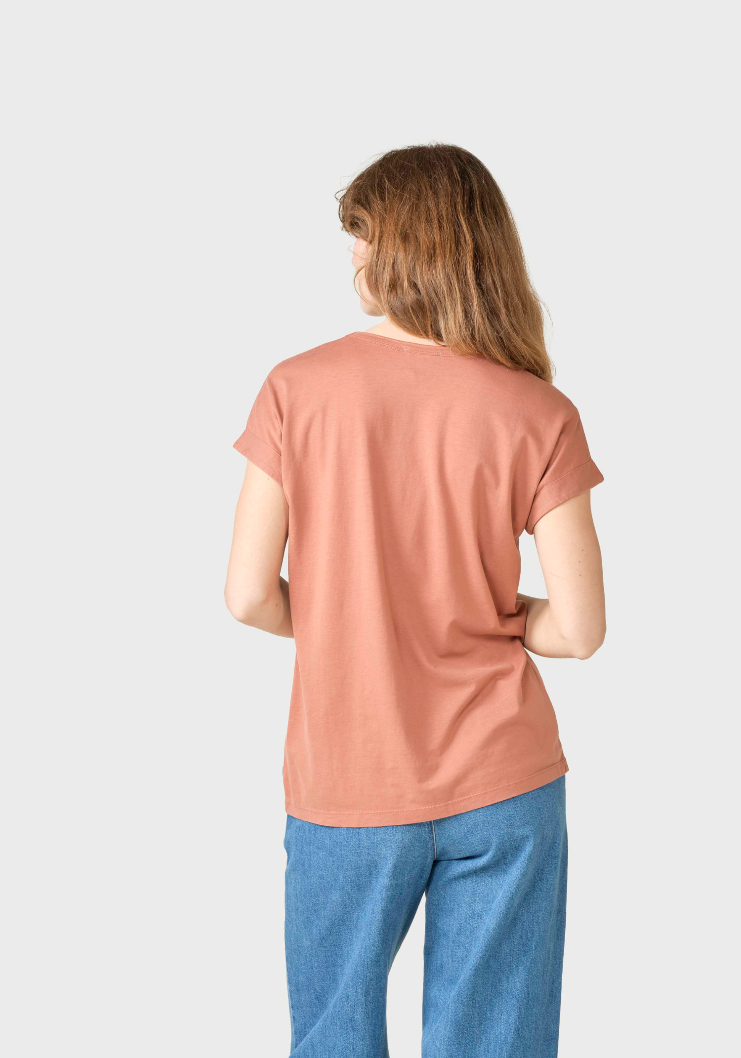 Klitmøller Collective T-Shirt Sigrid Tee Burnt Sienna