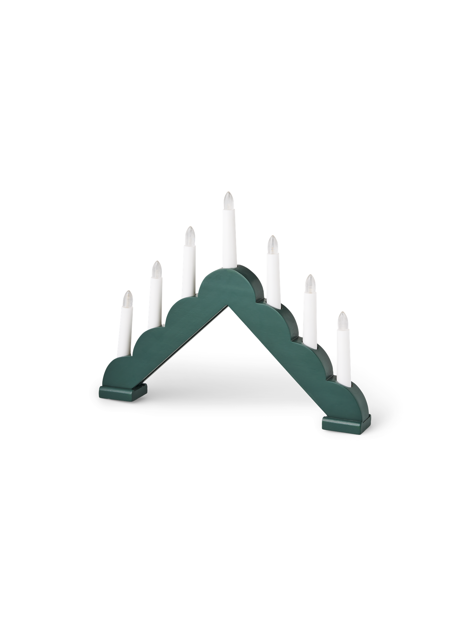 LED-lysbro | Fyrretræ. 37 x 29 cm. | Pine Green